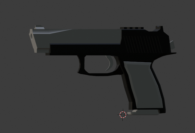 Low Poly Modified Desert Eagle preview image 4